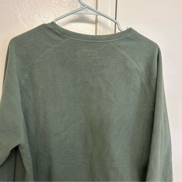Vineyard Vines Harbor Fleece Men's Green Crewneck Sweater Size L - Picture 6 of 8